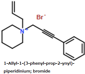 CAS#1-Allyl-1-(3-phenyl-prop-2-ynyl)-piperidinium; bromide
